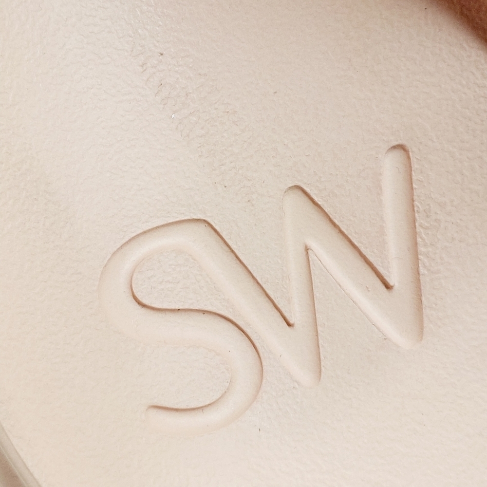 New Stuart Weitzman Stuflex Rosewater T-Strap Slides X276 - Picture 9 of 11